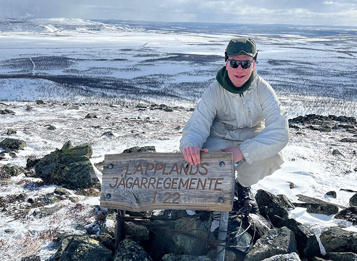 Alexander på ett fjäll